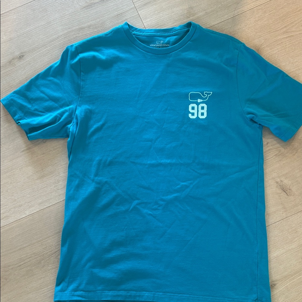 Vineyard Vines youth  Teal Graphic Tee